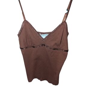 Abercrombie & Fitch Chocolate Lace Cami